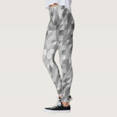 Leggings impression triangulaire moderne (Gauche)