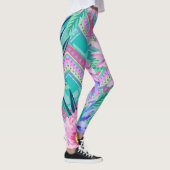 Leggings Impression Tribal Aztec (Droite)