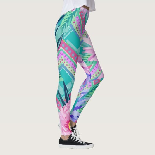 Leggings Impression Tribal Aztec (Droite)