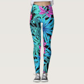 Leggings Impression tropicale (Devant)