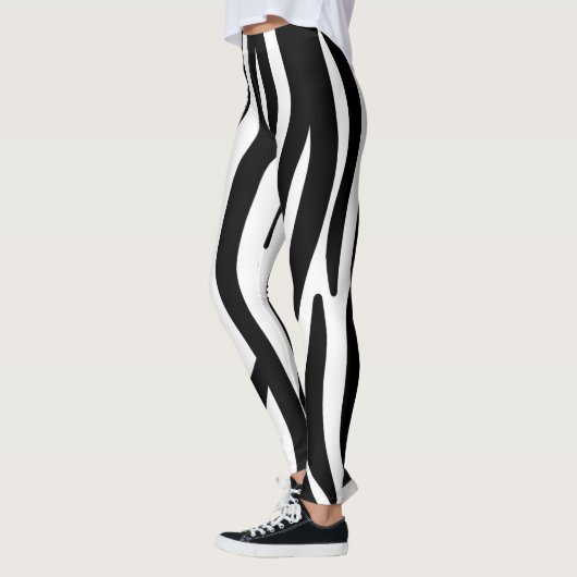 Leggings Impression Zebra (Gauche)