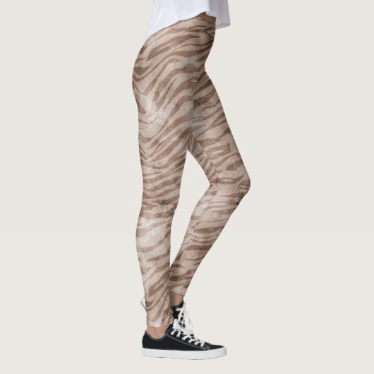 Leggings Impression Zebra Brown (Droite)