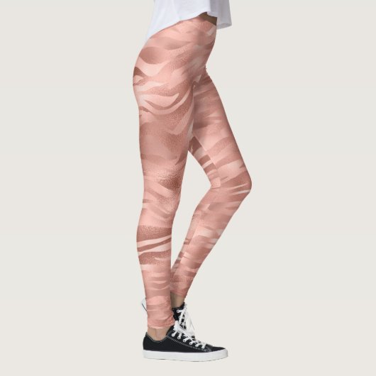 Leggings Impression Zèbre rose chic (Droite)