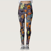 Leggings Impressionnisme Fondre Le Design Fantôme (Devant)