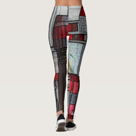 Leggings Impressions d'architecture (Dos)