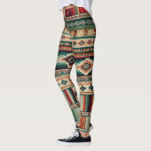 LEGGINGS IMPRIMANTES PERSONNALISÉES - "OAXACA" (Gauche)