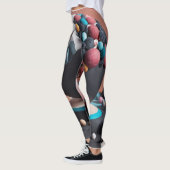 Leggings Imprimé 3D doux (Gauche)