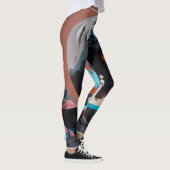 Leggings Imprimé 3D doux (Droite)