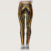 Leggings Imprimé africain (Devant)
