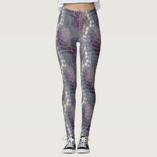 Leggings Imprimé Animal Fleur Fille D'Honneur Petite