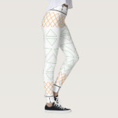 Leggings Imprimé de motif géométrique chic (Droite)