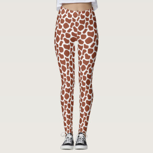 Leggings Imprimé girafe organique sans couture