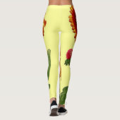 Leggings imprimé jaune gaillardias (Dos)