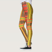 Leggings imprimé kente african (Gauche)