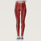 Leggings imprimé léopard #OBJECTIFS (Devant)