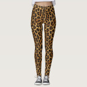 Leggings Imprimé léopard Safari ID1153 (Devant)