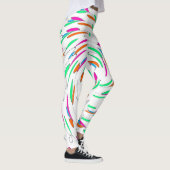 Leggings imprimées de feuilles (Droite)
