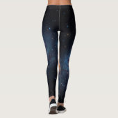 Leggings imprimées Galaxy (Dos)