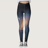 Leggings imprimées Galaxy (Devant)