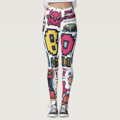 LEGGINGS IMPRIMER EMOJI (Devant)