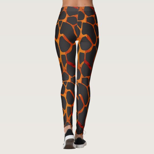 Leggings Imprimer Giraffe Jungle (Dos)