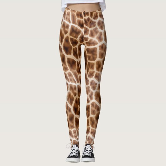 Leggings Imprimer Giraffe Safari (Devant)