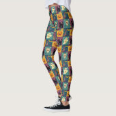Leggings Imprimer le modèle Halloween (Gauche)