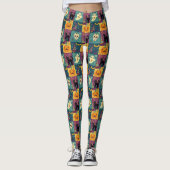 Leggings Imprimer le modèle Halloween (Devant)