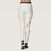 LEGGINGS IMPRIMER LÉGUMES IMPRIMÉS BLOC EN BOIS JAPONAIS IM (Dos)