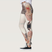 Leggings imprimer partout sur PINK SNOW QUEEN LEGINGS (Gauche)