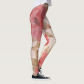 Leggings Imprimer Rose rose (Droite)
