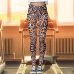 Leggings Imprimer Safari Brown Exotique<br><div class="desc">Les leggings d'impression de tigres sont un choix audacieux et à la mode avec un arrière - plan Brown vif et un motif empreinte de léopard complexe. La combinaison unique de la couleur Brown frappante et de l'empreinte de léopard classique crée une fusion captivante d'esthétique moderne et animaliste. Ces légumineuses...</div>