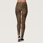Leggings Imprimer Safari Giraffe Brown (Dos)