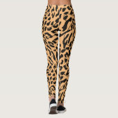 Leggings Imprimer Safari Leopard (Dos)