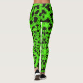 Leggings Imprimer Safari Leopard (Dos)