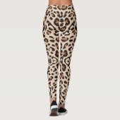 Leggings Imprimer Safari tigre blanc (Dos)