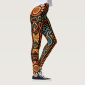 Leggings Imprimerie africaine (Droite)