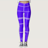 Leggings imprimés bleus (Devant)