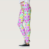 Leggings imprimés Botanical PomPoms (Gauche)