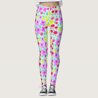 Leggings imprimés Botanical PomPoms
