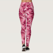 Leggings imprimés camouflage rose (Dos)