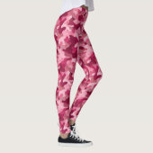 Leggings imprimés camouflage rose (Droite)