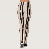 Leggings imprimés couleur de peau (Dos)