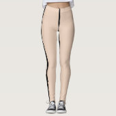 Leggings imprimés couleur de peau (Devant)