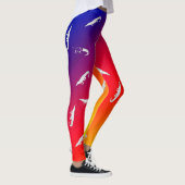 Leggings imprimés crocodile (Droite)
