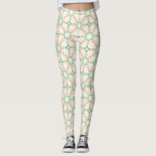 Leggings imprimés de style pastel inspirés de la n