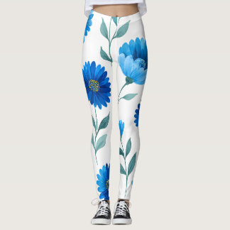 Leggings imprimés fleuris