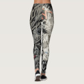 Leggings imprimés graffiti (Dos)