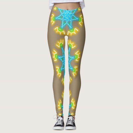 Leggings Imprimés Kaleidoscope (Devant)