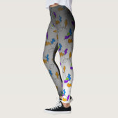 Leggings imprimés ombre noire (Gauche)
